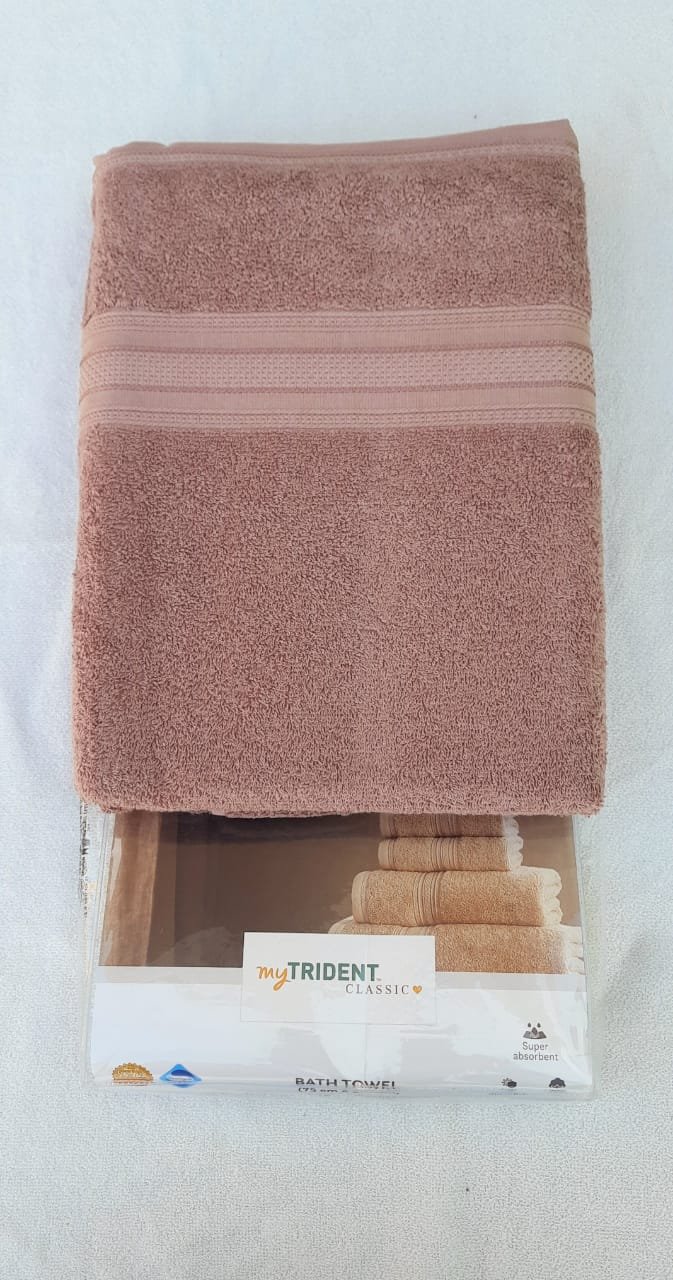CLASSIC TOWELS (TRIDENT) (13) TRIDENT CLASSIC BATH TOWEL 75*150CM - Image 1