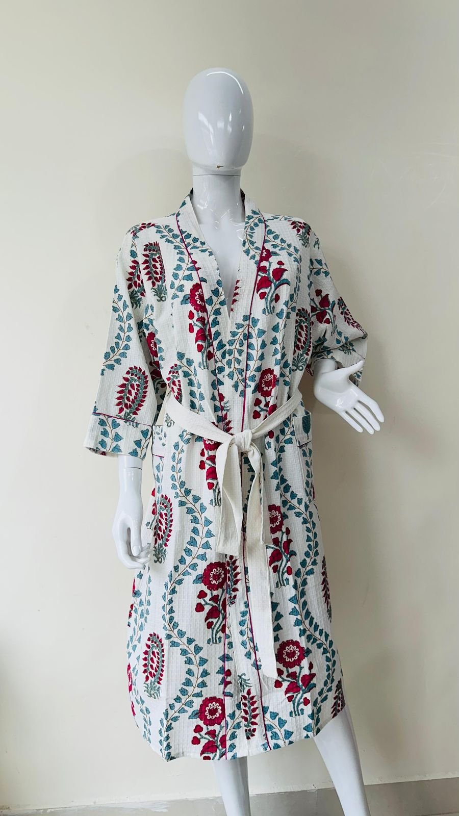 WhatsApp Image 2026-04-04 at 4.11.24 PM BLOCK PRINT BATHROBE - Image 1