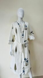 BLOCK PRINT BATHROBE - Image 14