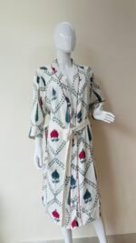 BLOCK PRINT BATHROBE - Image 17