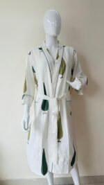 BLOCK PRINT BATHROBE - Image 21