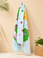 KIDS' MICROFIBER BATH TOWEL 24X48 INCHES