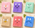 KIDS' MICROFIBER BATH TOWEL 24X48 INCHES