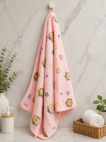 KIDS' MICROFIBER BATH TOWEL 24X48 INCHES