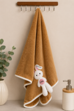 KIDS' MICROFIBER BATH TOWEL 24X48 INCHES