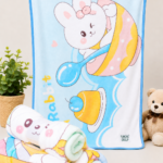 KIDS' MICROFIBER BATH TOWEL 24X48 INCHES