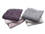 JACQUARD GREEK BORDER COTTON TOWEL  16X24 inch - Image 4