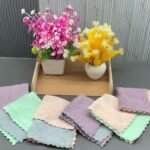 REVERSIBLE, DUAL-TONE MICROFIBER CLOTH