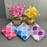 MERMAID SCALE HANDKERCHIEF (12x12 inch)