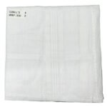 WHITE COTTON HANDKERCHIEF