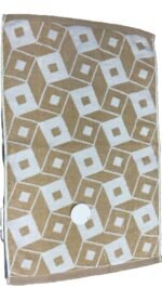 GEOMETRIC JACQUARD COTTON HAND TOWEL - Image 2