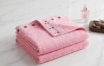 POLKA DOT PATTERN HAND TOWEL  16X24 inch