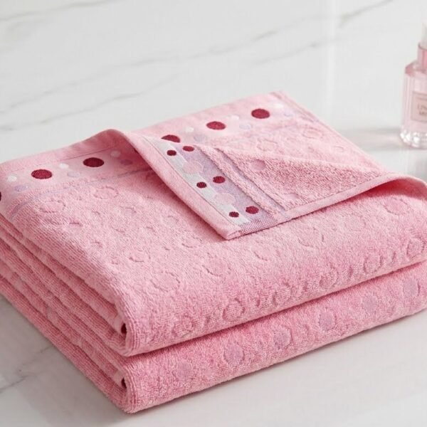POLKA DOT PATTERN HAND TOWEL  16X24 inch