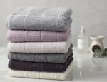 JACQUARD GREEK BORDER COTTON TOWEL  16X24 inch - Image 3