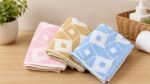 GEOMETRIC JACQUARD COTTON HAND TOWEL