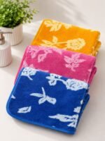 FLORAL DESIGN HAND TOWEL 16X24 inch - Image 4