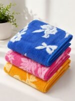 FLORAL DESIGN HAND TOWEL 16X24 inch - Image 3